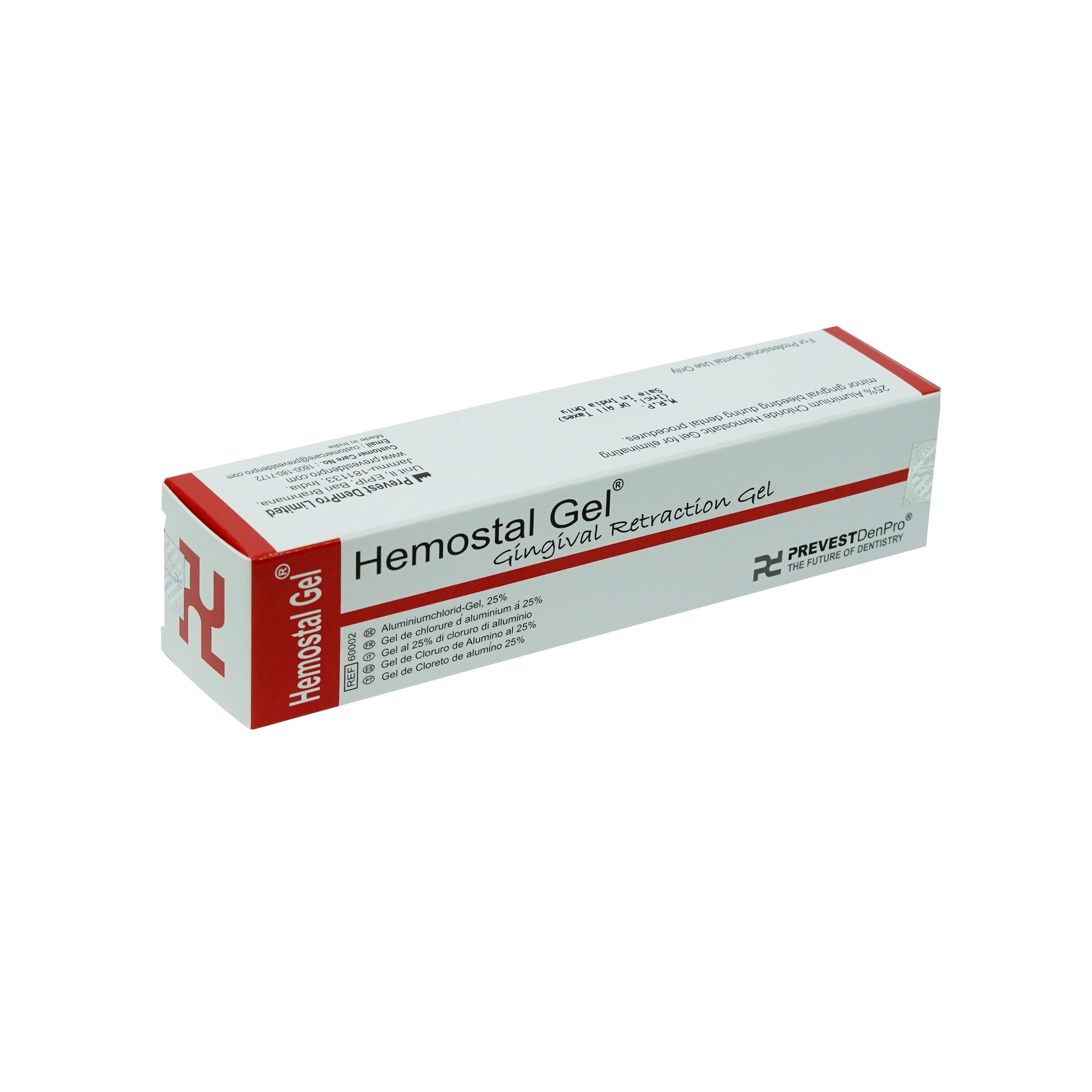 Prevest Denpro Hemostal Gel Aluminium Chloride Hemostatic Gel